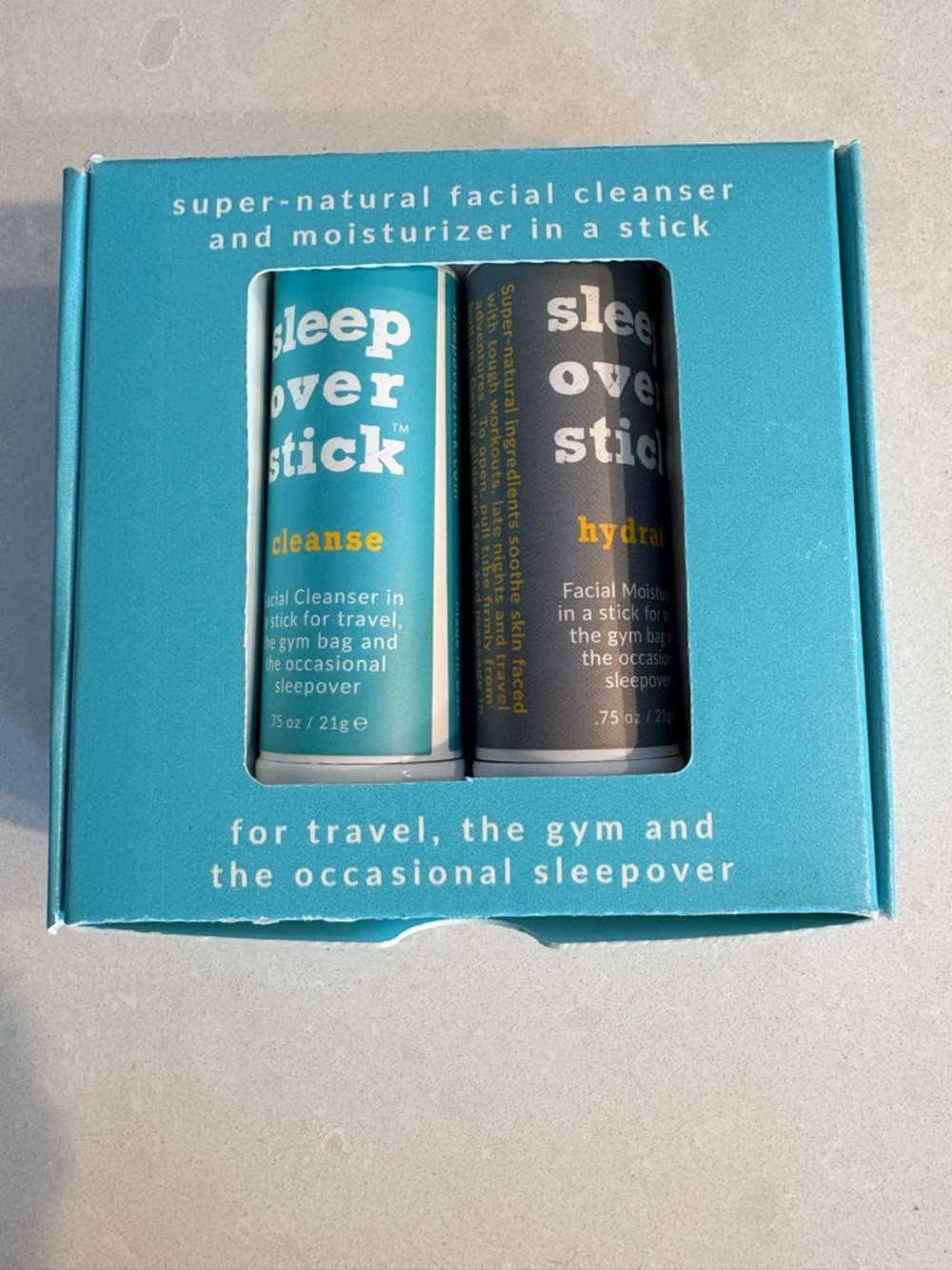 Sleep Over Stick Cleanse & Hydrate Set